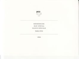 Faltblätter PTT SBK 209 mit ET