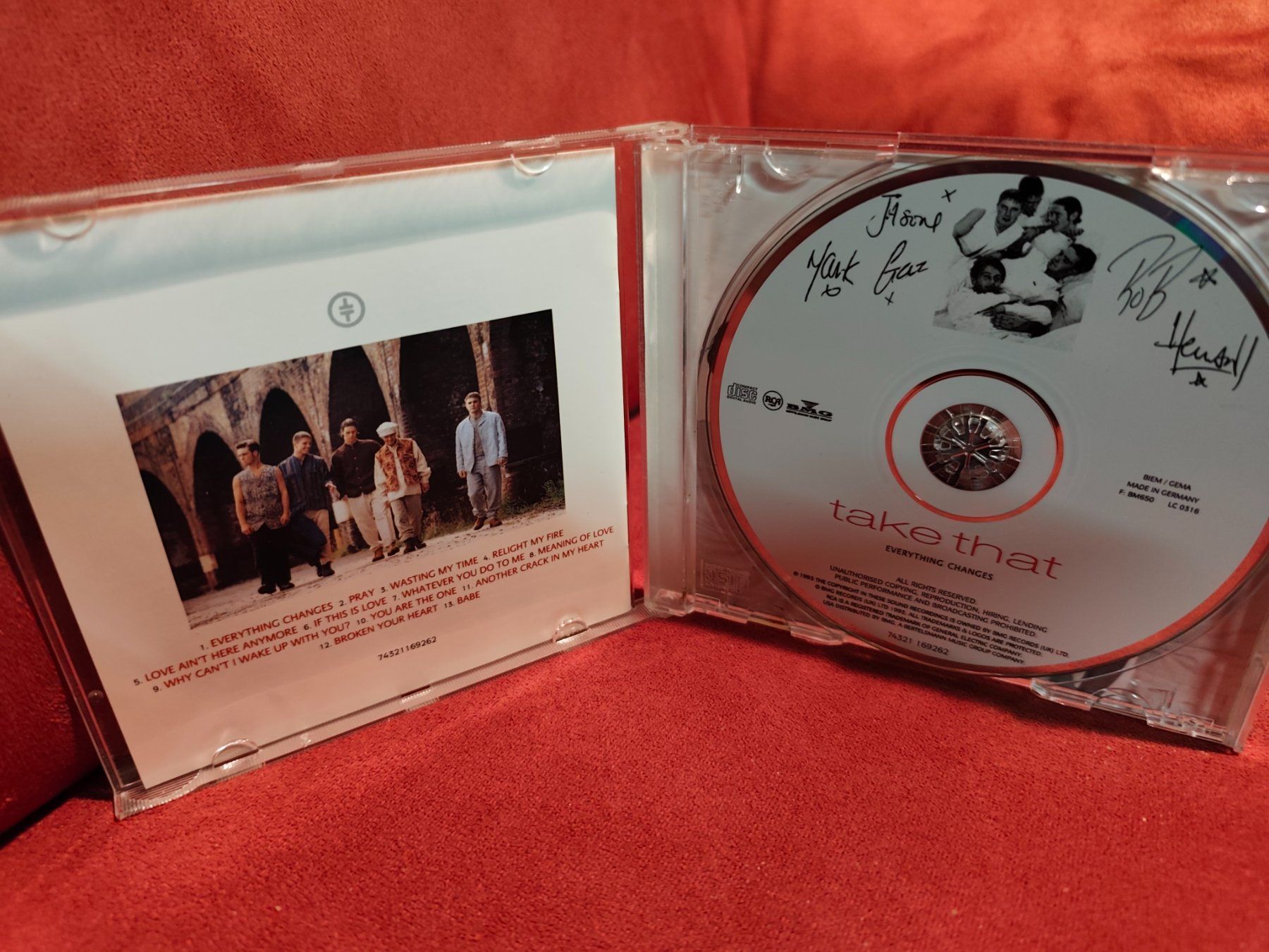 CD: Take That Everything Changes CD – Usato da Zofingen venduto da noise123 2