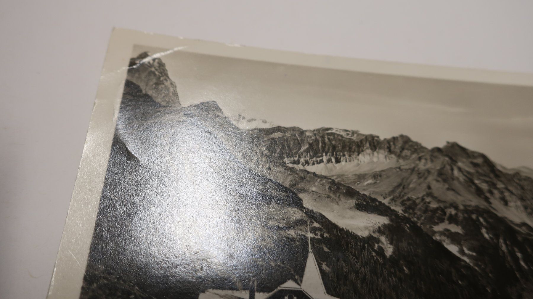 Cartoline postali: Hotel Klause-Passhöhe mit gr, Windgälle Sustenhörner – Usato da Cormoret venduto da Pascalll2001 3