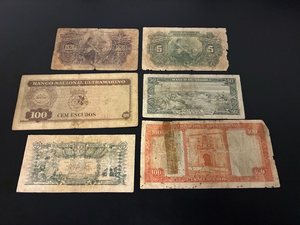 Banknoten: 6 verschiedene Banknoten – Gebraucht aus Dällikon von Woldbanknoten 2