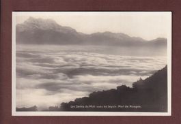 DENTS DU MIDI vues de Leysin - Mer de nuages