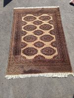 Teppich Seide mit geometrischem Muster guter zustand 