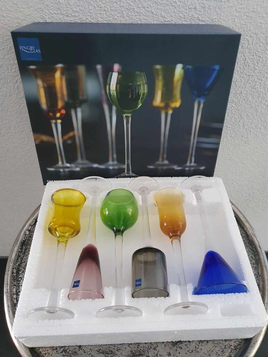 Bicchieri: Lyngby-Glas/  6x Schnapsglas – Usato da Frauenfeld venduto da Bleeddragon