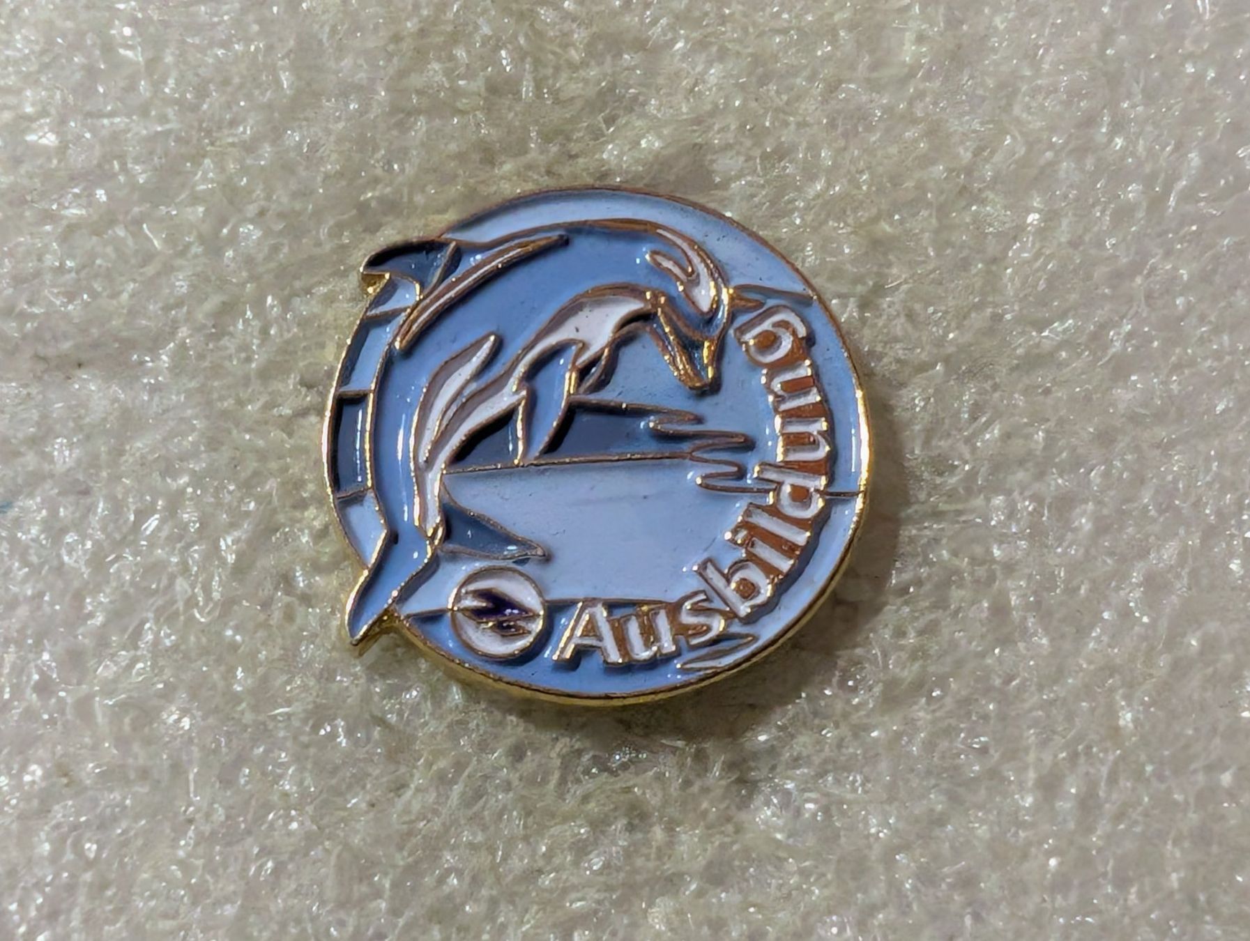 Placchette & Badge: Ansteckpin 131: Delfin – Usato da Oppligen venduto da Pin-Fall-Shop