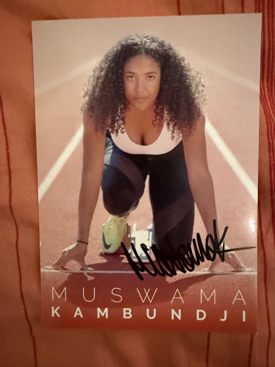 Autografi: Autogramm Muswama Kambundji – Usato da Rüschlikon venduto da andi_841