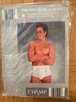 Herren Slip Champ weiss mit Eingriff Grösse 7 NEU