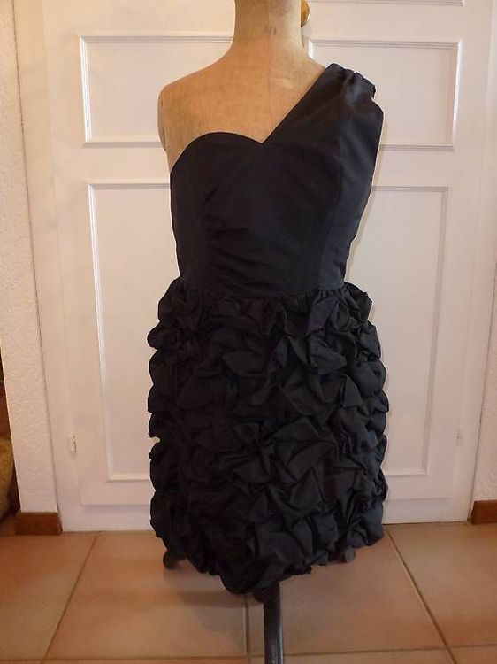 Vintage Robe en satin USA T36_3 4