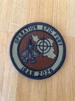 US Army Operation Roaring Lion Patch 2026 Original USA neu
