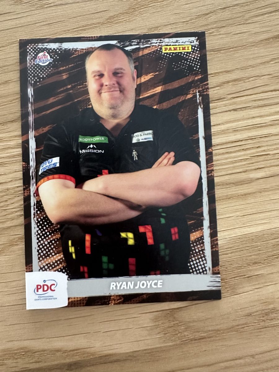 Panini Sammelbilder & Trading cards: Panini PDC Ryan Joyce Sammelkarte – Neu (gemäss Beschreibung) aus Sempach von soj_rk95