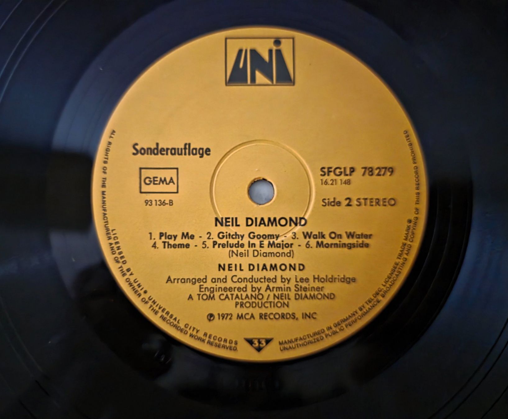 Schallplatten: Neil Diamond LP – Moods – Gebraucht aus Root von atelier22 2