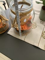 Herbst 🍂 Deko Gläser gefüllt mit Kürbis 🎃