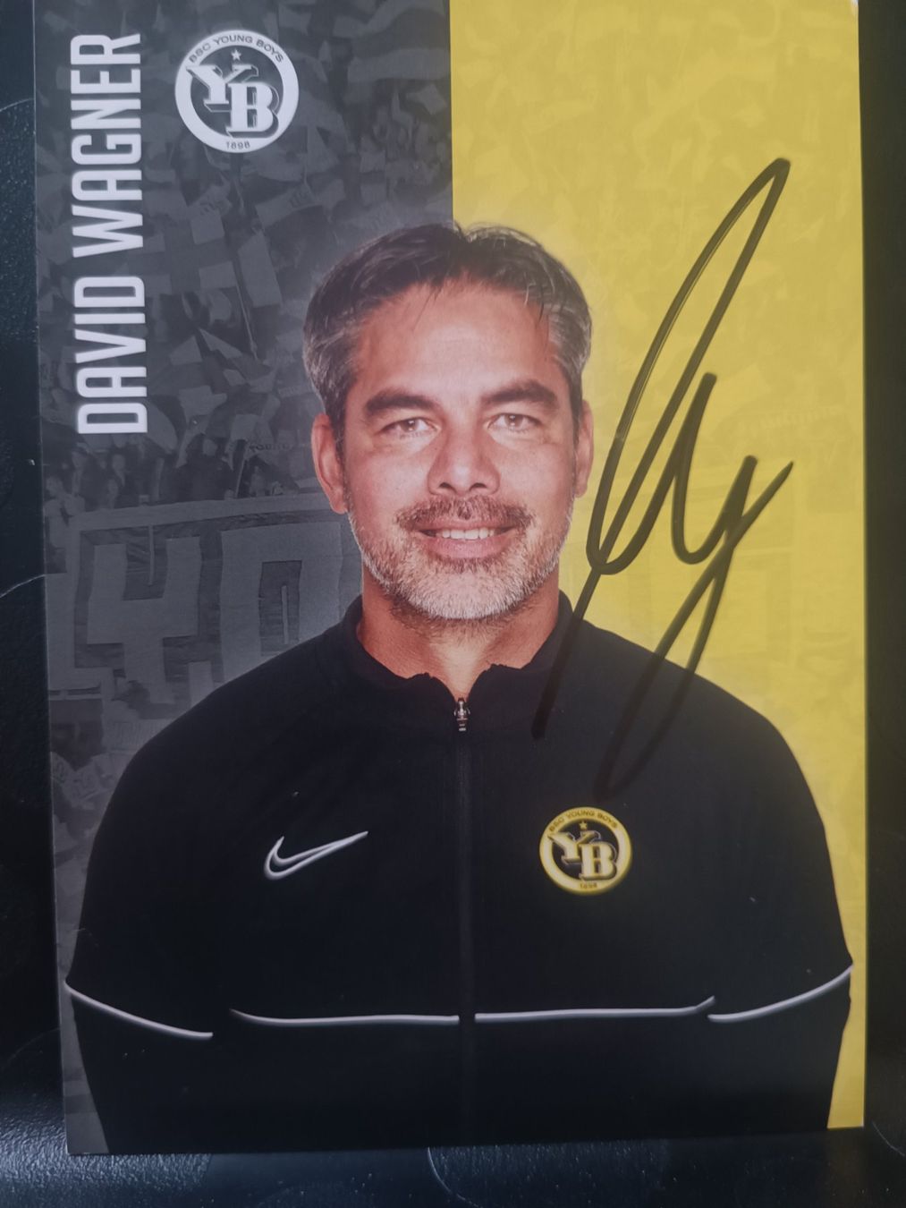 Autographes: David Wagner - YB Bern - handsignierte Karte – D'occasion à Menziken par Artographs