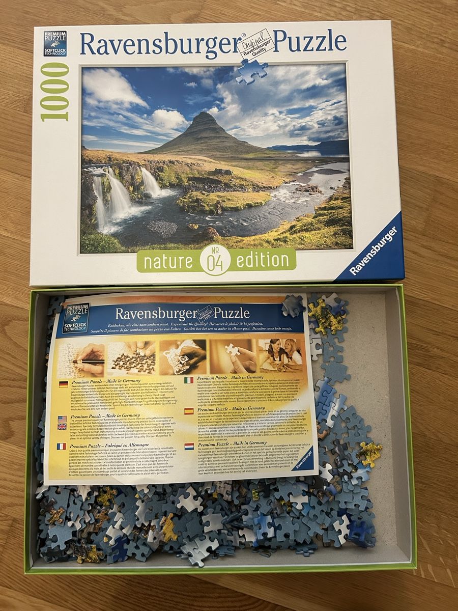 Ravensburger Puzzle: Ravensburger Puzzle 3er Set - 1000 Teile – Usato da Lenzburg venduto da Veidnolya 1