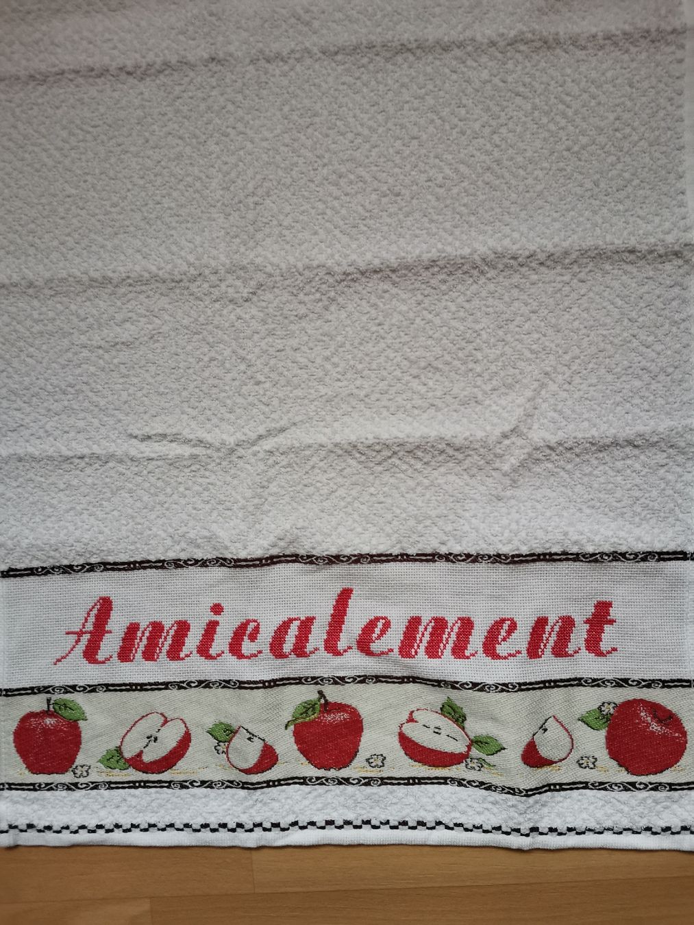 Teli da bagno: Linge brodé – Nuovo e nell'imballaggio originale da Cournillens venduto da masoeur 1