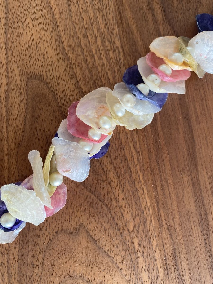 Catenine: Elegante Perlenkette mit bunten Muscheln – Usato da Zürich venduto da blancali 6