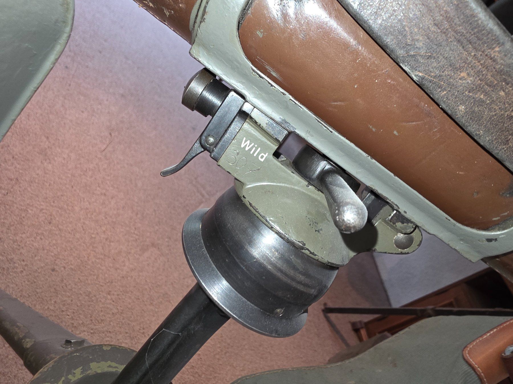 Wild Misurare: CH Armee Entfernungsmesser / Telemeter  TM  Nr. 307 /  1938 – Usato da Obermumpf venduto da oiskypoisky 3