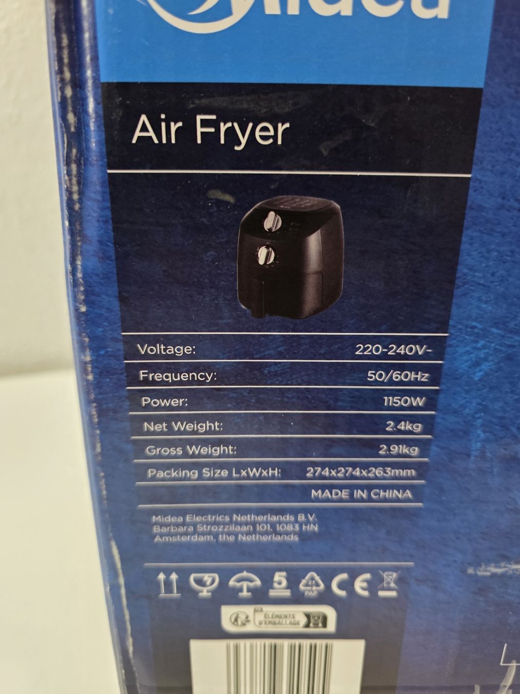 Appareils de cuisine: Midea Air Fryer – Neuf avec emballage d'origine à Rheinfelden par mar_fjh6 2
