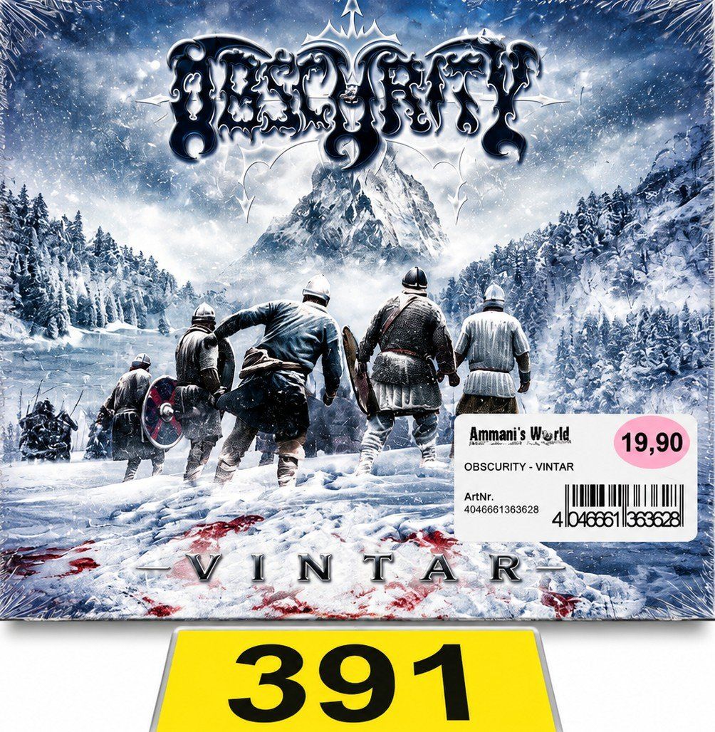 CD: CD Obscurity "Vintar", Nr. 391 – Nuovo e nell'imballaggio originale da Kottwil venduto da Crazyrolf