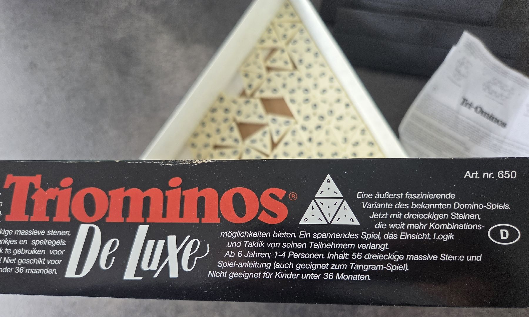Spiele: Triominos Spiel, Gesellschaftsspiel – Gebraucht aus Klingnau von Groofty69 2