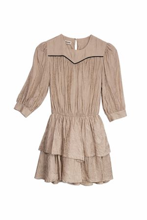 Zadig&Voltaire Kleid, Grösse S/M Beige, Minikleid,