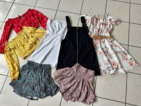 Sommer Kleiderpaket für Mädchen Gr.S (Gr.164-176)