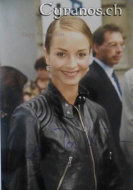 Autogramme: Lara Joy Körner (1978) Schauspielerin - Autogramm – Gebraucht aus Dietikon von cyranos1