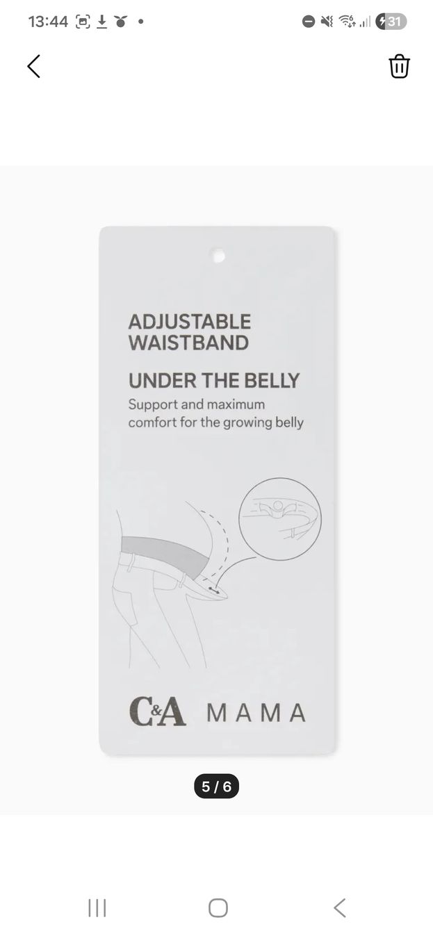 C&A Jeans: C&A mama maternity jeans 44 – Nuovo (secondo la descrizione) da Affoltern am Albis venduto da Katarinushka 3