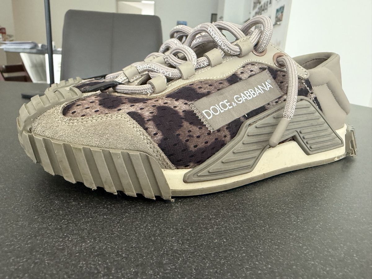 Scarpe da uomo: Dolce & Gabbana Leopard panel chunky / low-top sneakers / 37 – Usato da Winterthur venduto da don_fabio 7