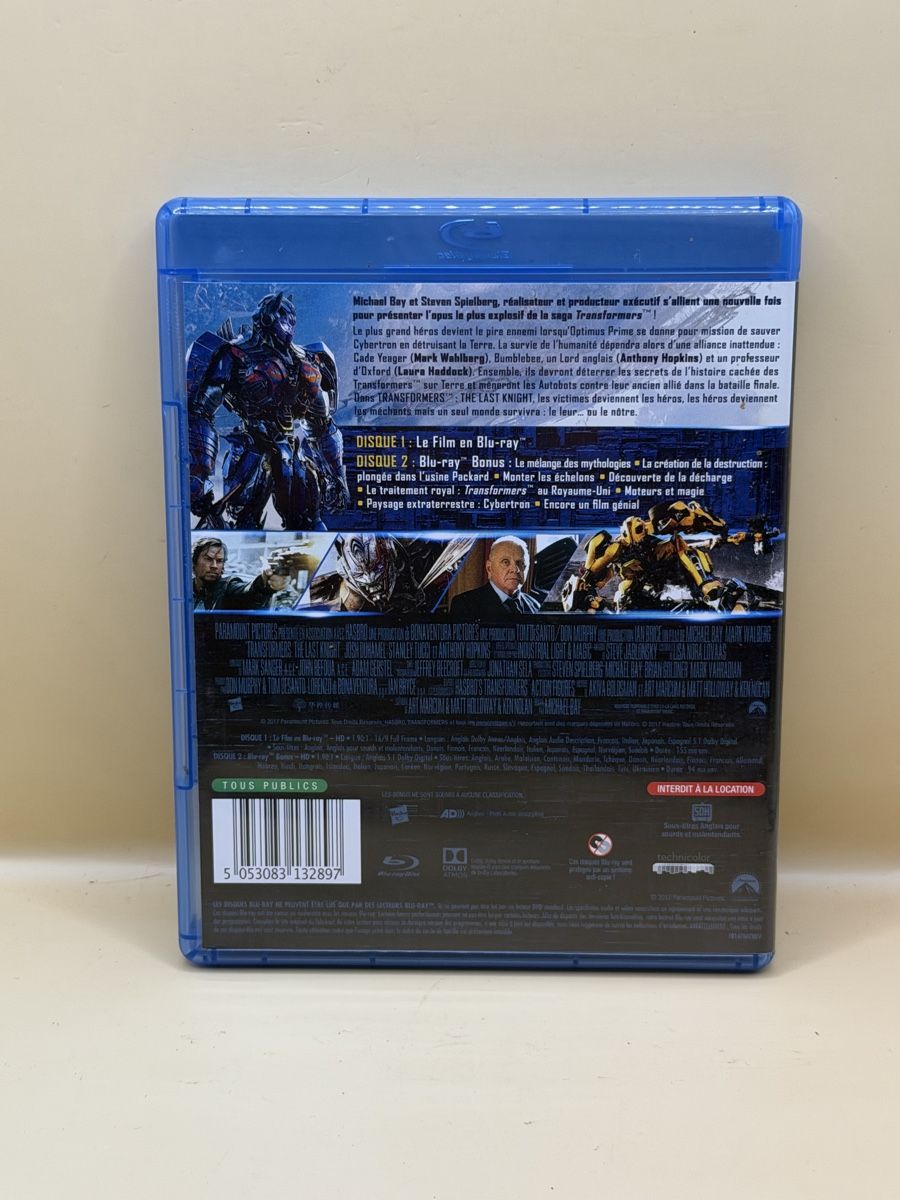 Tutti i DVDs: Blu-ray Transformers: Le Dernier Chevalier – Usato da Genève venduto da sho_67qj 1