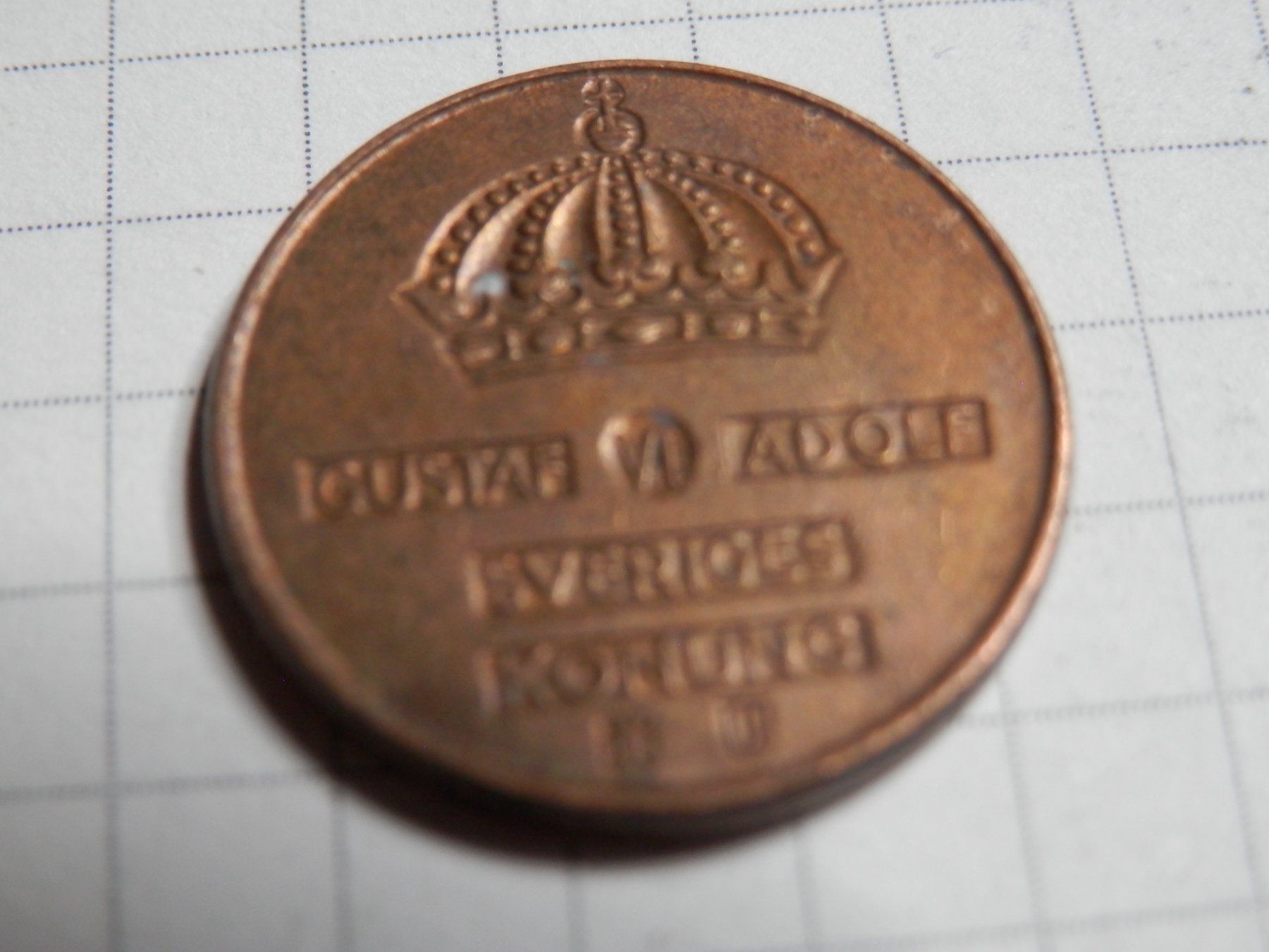 Tutti le monete: Schweden  1 Öre, 1962 – Usato da Weiach venduto da weiach81 1