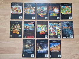 Nintendo 64 Anleitungen Konvolut Booklets Instructions Lot