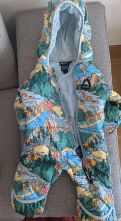 BURTON Baby Schneeanzug Gr. 68 - 6 Monate