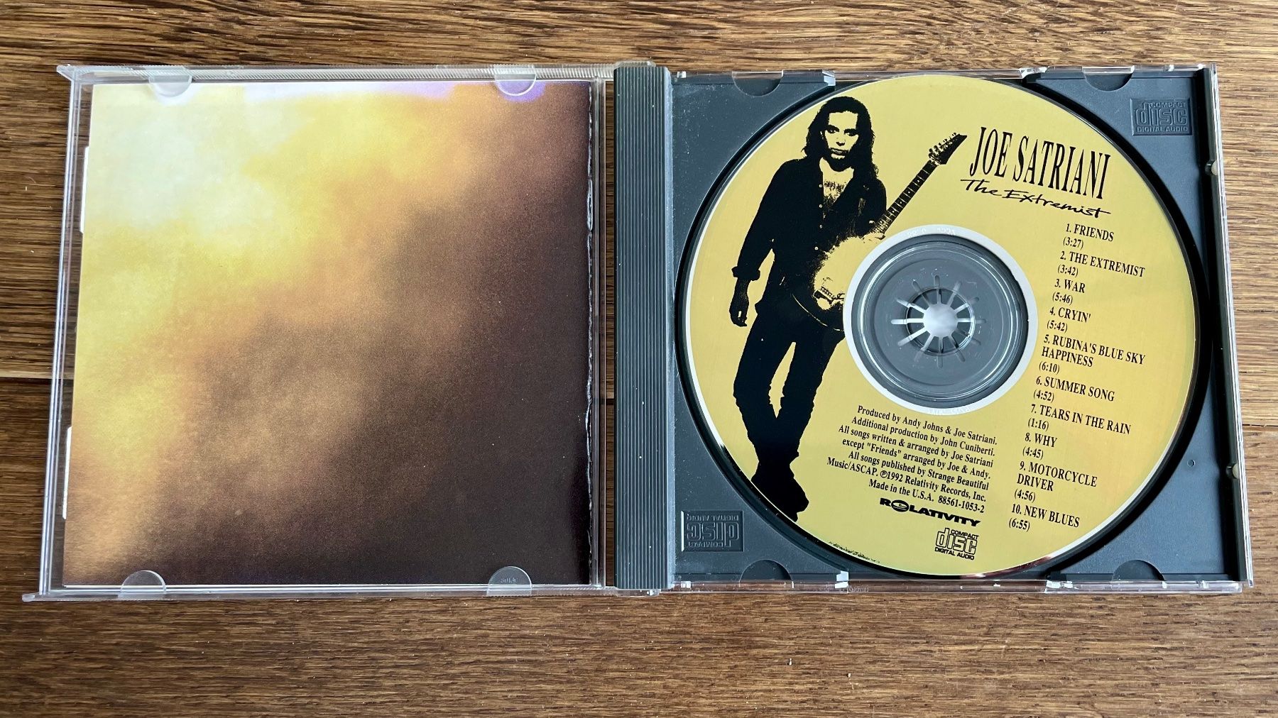 CD: Joe Satriani - The Extremist - CD – Usato da Pontresina venduto da il-bain 2