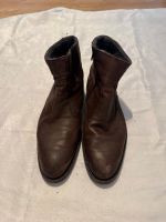 Vera gomma braune Lederstiefel Gr. 46/47 warm gefüttert 
