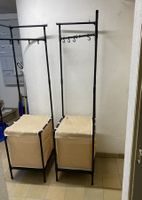 2x Wäscheständer/ Kleiderständer mit Wäschekorb - wie neu