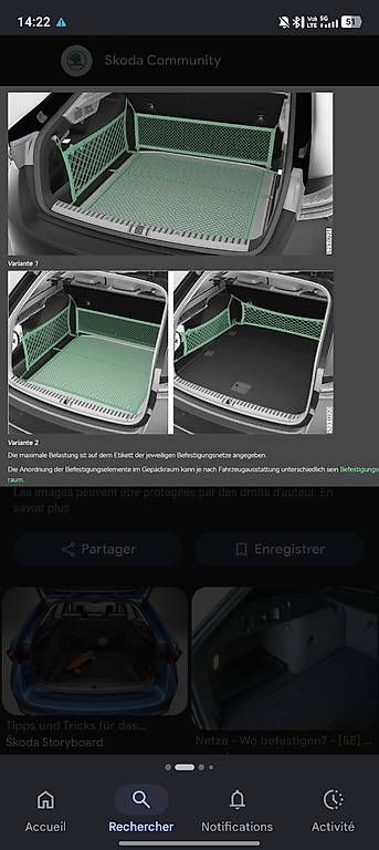 Tutti pezzi di ricambio auto: Filet coffre skoda Octavia 13-20 – Usato da Champagne venduto da Leomilo19 1