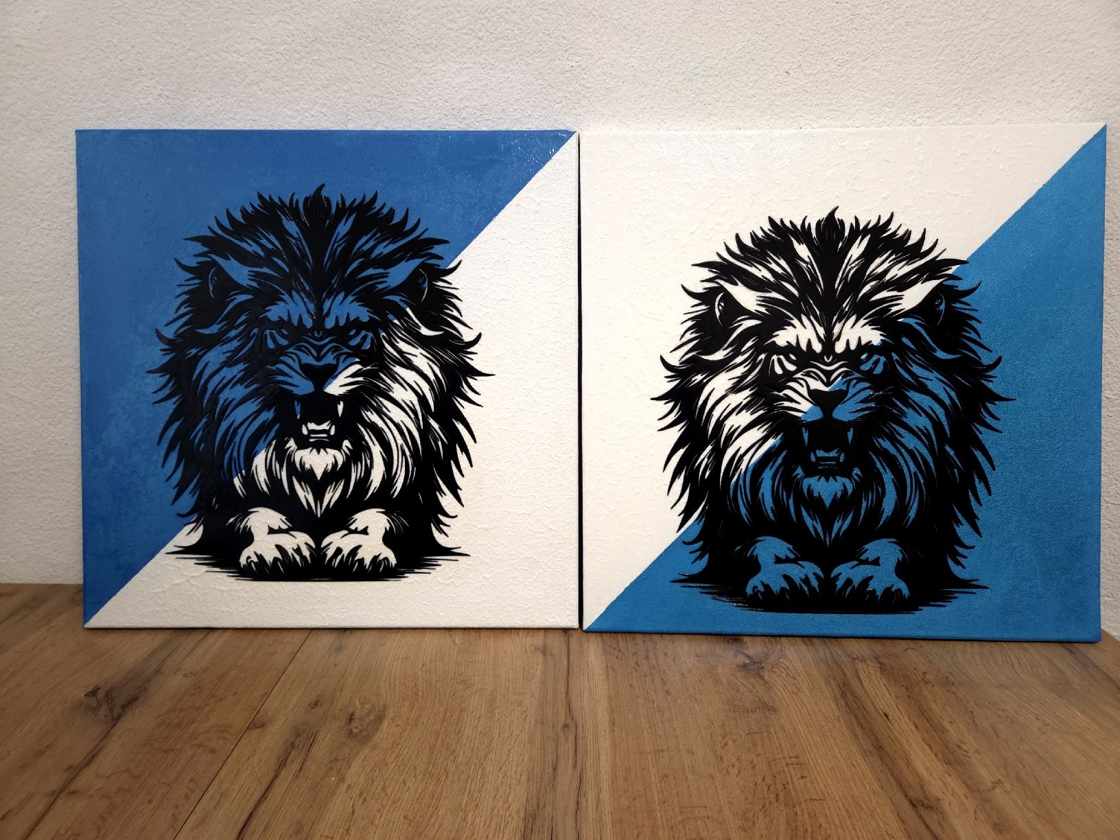 Gemälde: 2 x 50x50 Gemälde von mir gemalt – Neu und originalverpackt aus Zürich von Melossoap 3