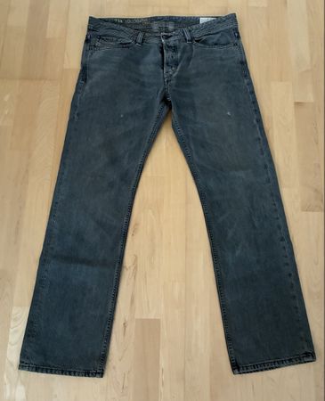 Herren Jeans DIESEL Viker Regular-Straight W36 L32 dunkelgra