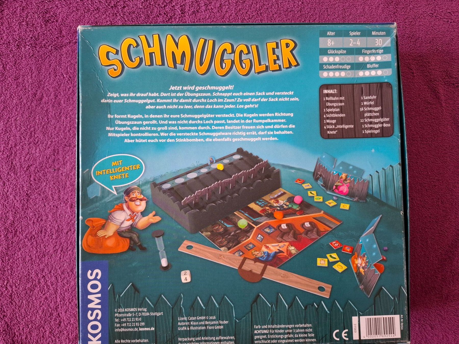 Kosmos Giochi: Kosmos Spiel - Schmuggler - mit intelligenter Knete – Usato da Müllheim Dorf venduto da Seeeule01 9