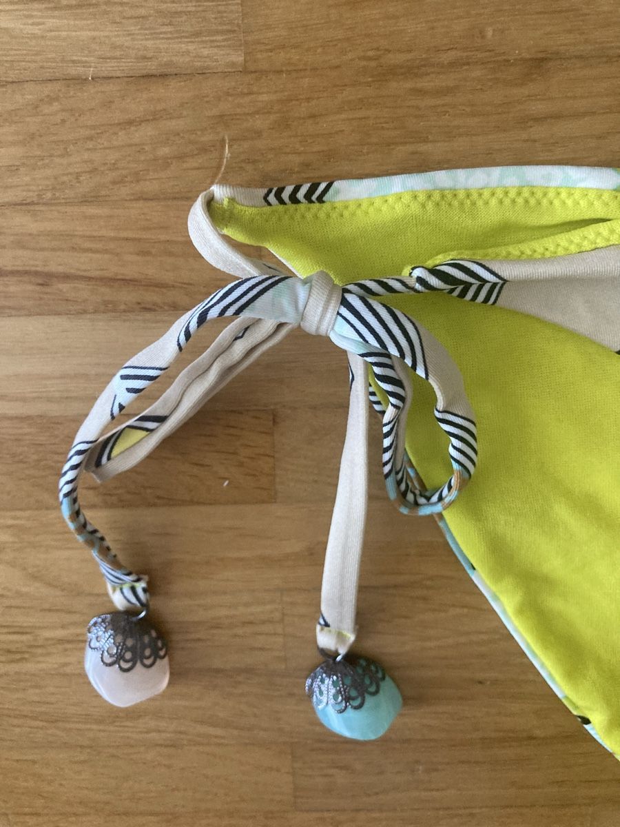 H&M Badekleider & Bikinis: H&M Bikini gelb gemustert Gr. 36/38 – Neu (gemäss Beschreibung) aus Schlieren von cotopaxi06 1