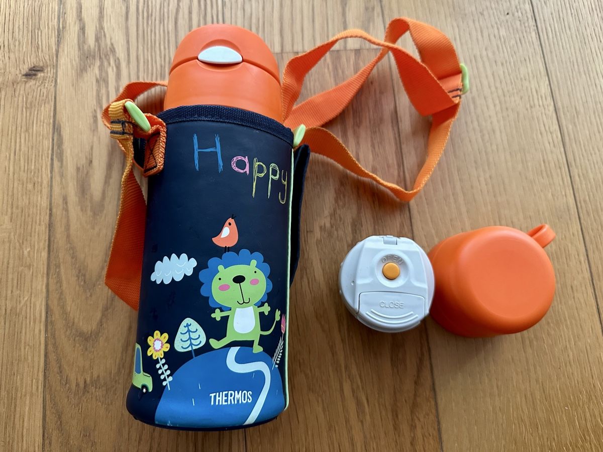 Borracce & Thermos: Thermos Kinder Trinkflaschen Set mit Hülle – Usato da Gattikon venduto da Sarahs_Schatzkammer 2