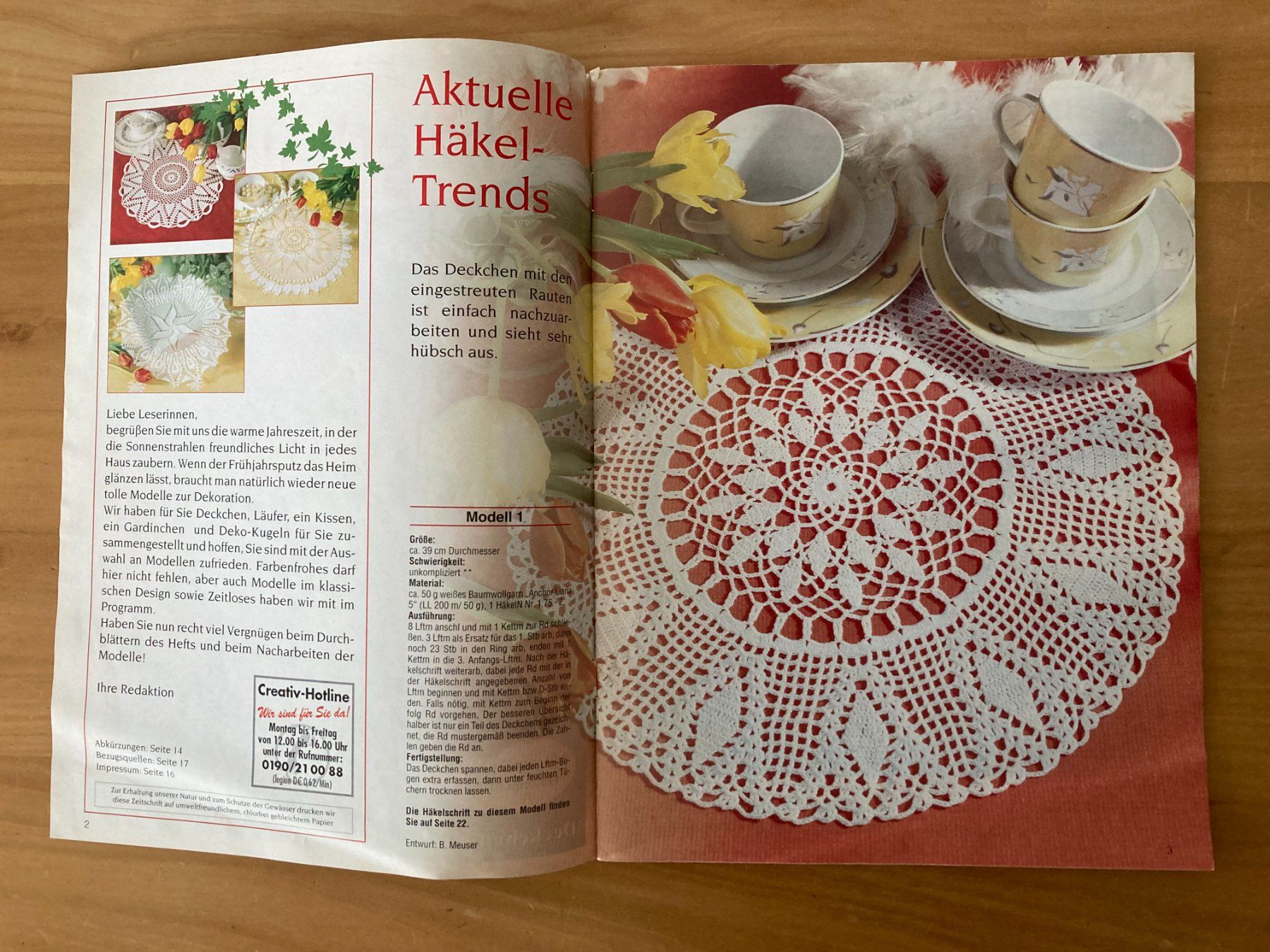 Zeitschriften & Magazine: Filethäkeln : leicht gemacht Spitzendeckchen Gardinen... etc – Gebraucht aus Subingen von ArtBead 1