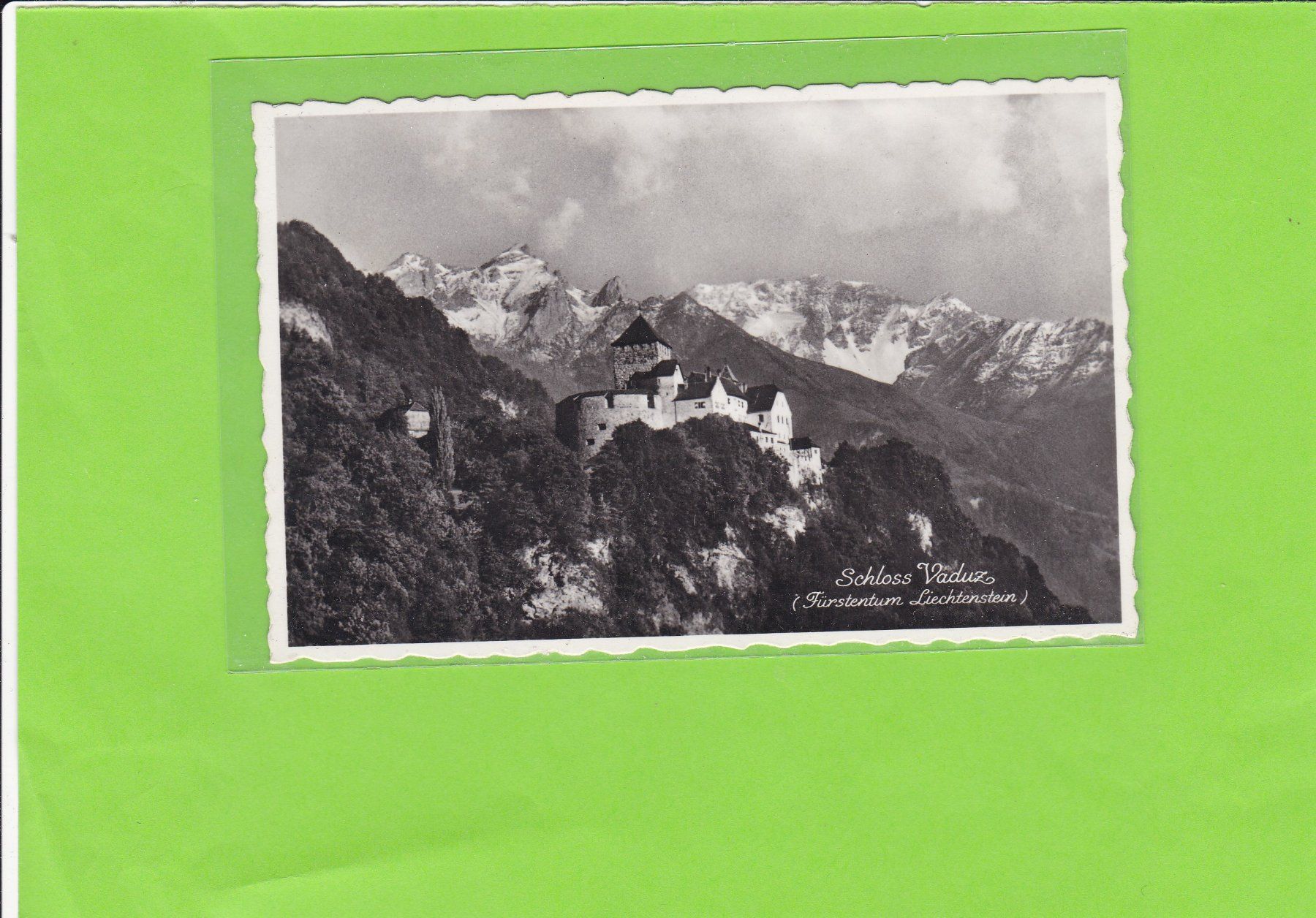 Cartoline postali: Schloss Vaduz – Usato da St. Peterzell venduto da neckertal
