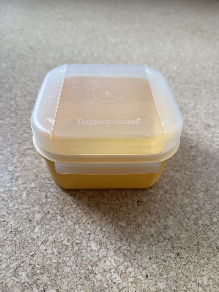 Tupperware Contenitori & Simili: Tupperware Dose, gelb, 450ml – Usato da Schiers venduto da ganmor