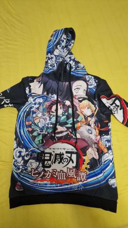 Anime Demon Slayer Hoodie, Top Zustand!