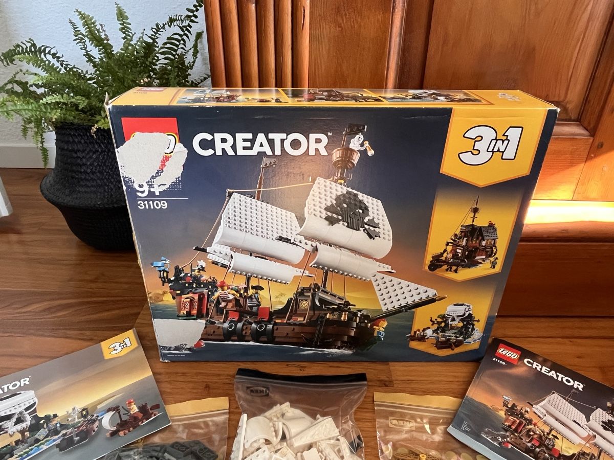 Lego Kit di costruzioni: Creator Lego 3in1 31109 Piratenschiff – Usato da Aarau venduto da ladybug28 2