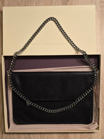 Stella McCartney Tasche Falabella Shaggy Deer schwarz NEU