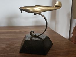 Schreibtisch-Ornament stilisiertes Vintage-Jagdflugzeug