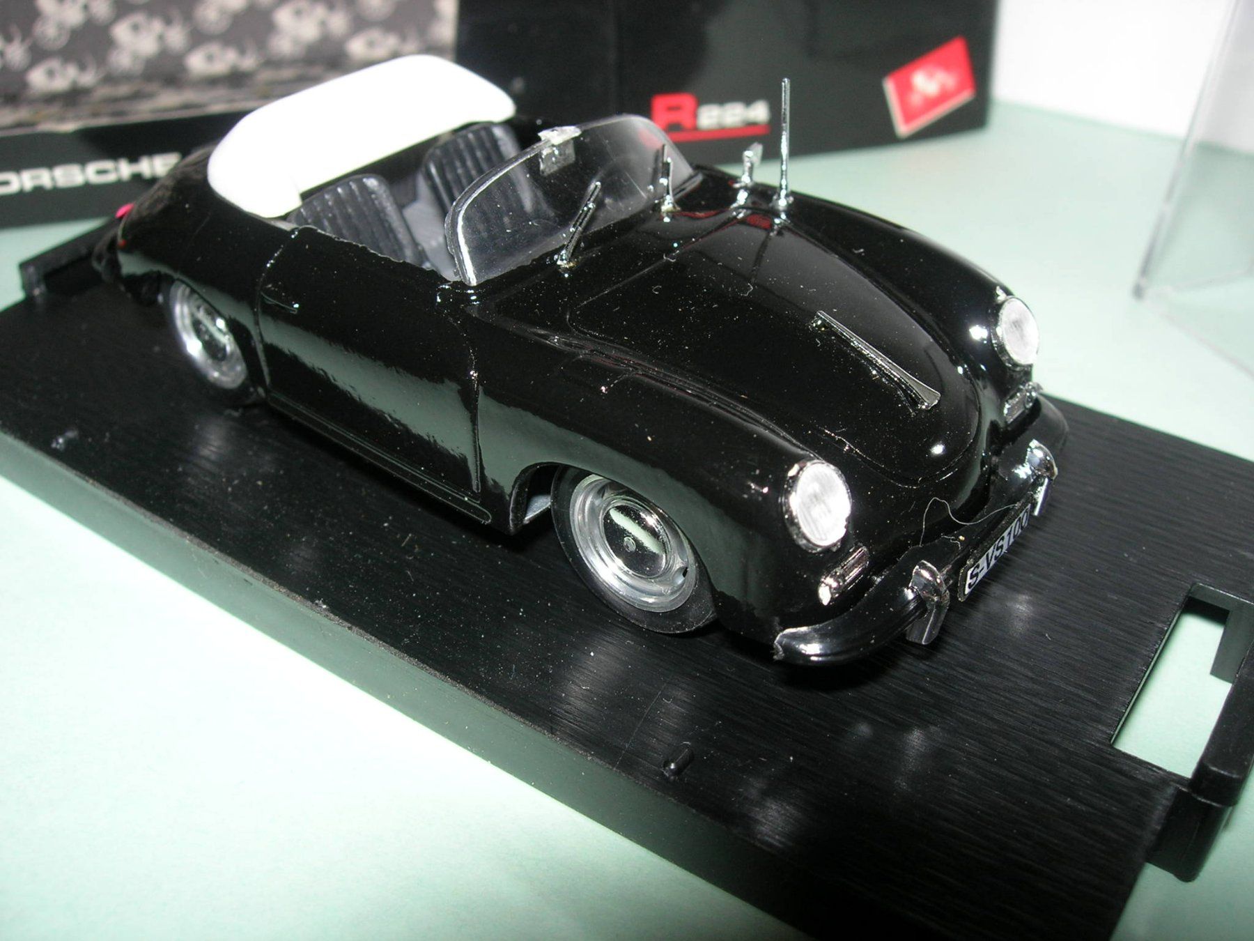 Porsche Modellini d'auto: Porsche 356C Spyder 1963-65  * Brumm 1:43 – Nuovo e nell'imballaggio originale da Hornussen venduto da Amw 3