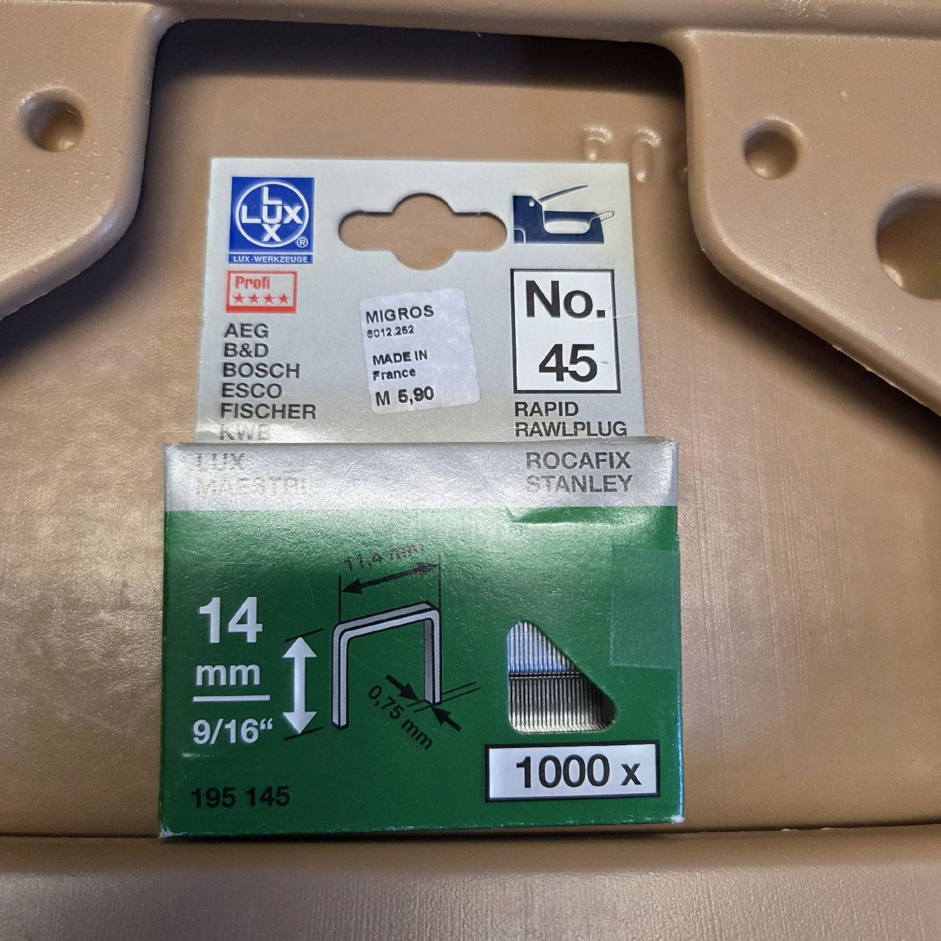 Bostitch Alle Werkzeuge: Tacker mit Klammern – Gebraucht aus Stans von Ducati16 2